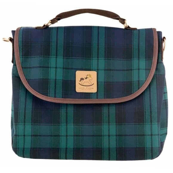 Uma Hana Handbags - Waterproof Plaid Handbag Backpack Crossbody Bag